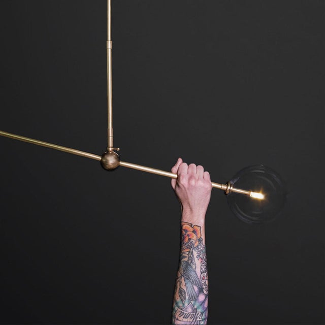 The Balance 200x150 pendant imagines harmony as a process, symmetry in motion balancing the forces of dynamic spaces. The...