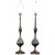 1950s Patinated Brass Stiffel Table Lamps - a Pair For Sale