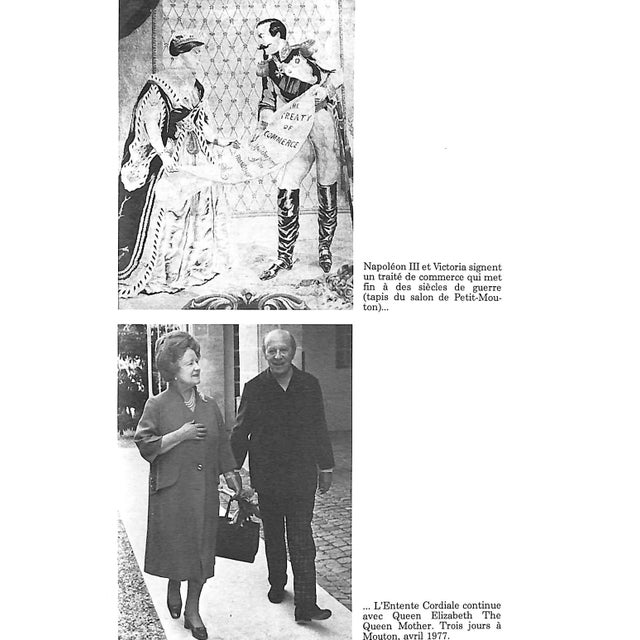 "Vivre La Vigne: Du Ghetto De Francfort a Mouton Rothschild 1744-1981" 1981 Rothschild, Philippe Baron For Sale - Image 10 of 12