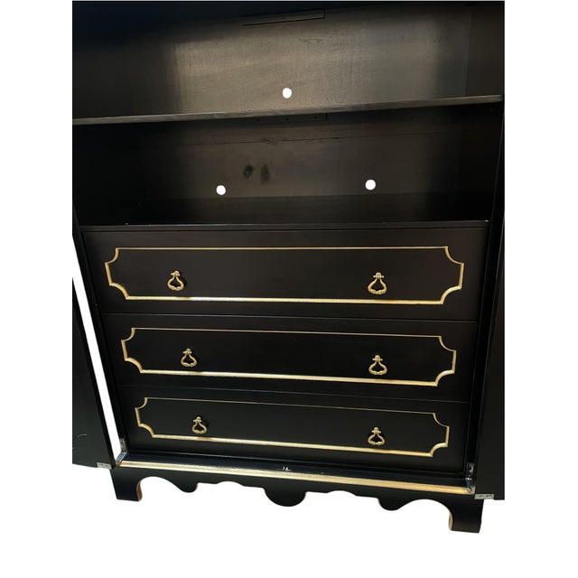Early 21st Century Dennis & Leen Fontenay 22k Gold Leaf Cabinet, Attributed For Sale - Image 5 of 10