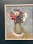 Flowers in Green Vase, 1960s, Oil on Panel, Framed For Sale - Image 10 of 14