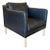 Danish Designer, Mogensen Style Club Chair, Leather, Denmark, 1960s For Sale