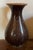 Antique Early 20th Century Japanese Brown Speckled Glaze Baluster Shape Porcelain Vase For Sale - Image 11 of 17