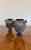 Small pair of antique Doulton vases having a lovely pair of antique Doulton vases decorated with golden and white flowers...