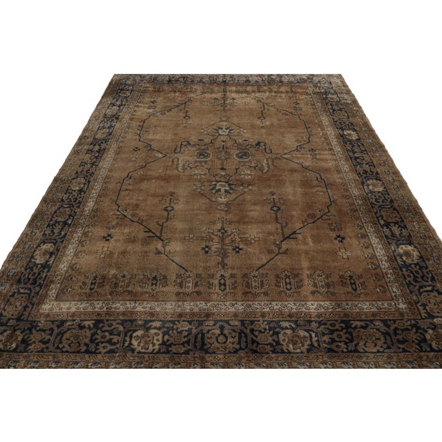 Textile Antique Turkish Isparta Rug With Geometric Floral Patterns For Sale - Image 7 of 7