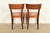 Italian Louis XVI Kingwood Inlaid Marquetry Flip Top Game Table With Four Chairs For Sale - Image 14 of 15