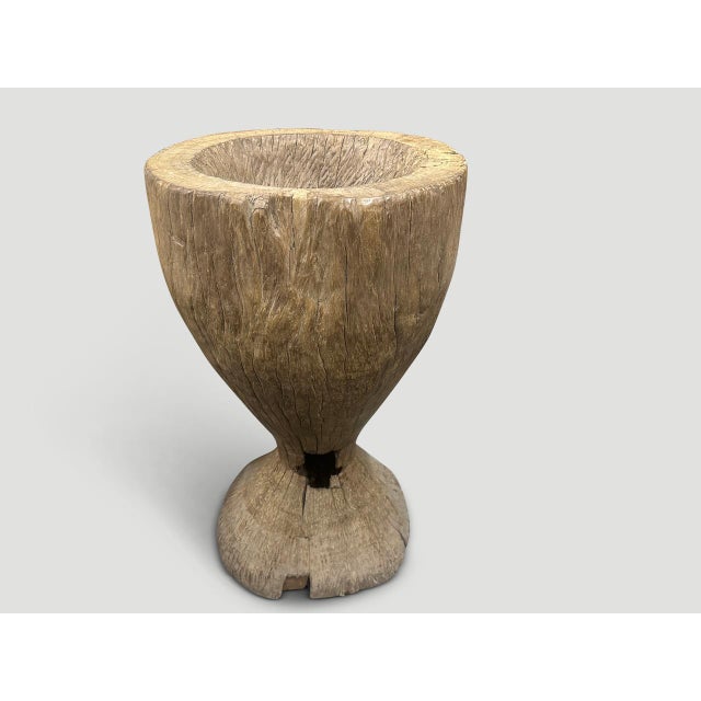 1950s Antique Sculptural Vessel curated by Andrianna Shamaris For Sale - Image 5 of 6