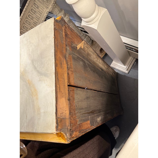 Wood Vintage Decorated Parlor Cabinet For Sale - Image 7 of 8