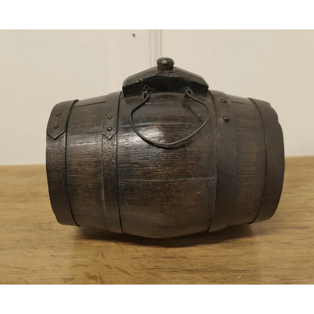 Welsh Oak Cider Flask For Sale - Image 4 of 8