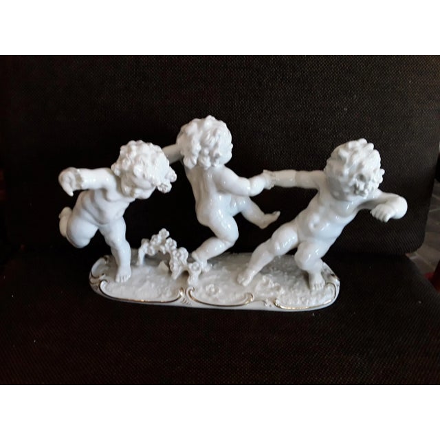 Art Deco March Equinox Porcelain Figure by Karl Tutter for Hutschenreuther , in Flawless conditions. Designed 1920 to 1949...