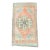 Turkish Mini Rug Oriental Hand Knotted Vintage Rug 1'9" x 3' #17924 For Sale