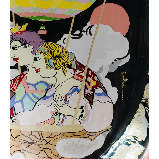 Vintage Glass and Metal Wall Art by Bjørn Wiinblad for Rosenthal Germany For Sale - Image 11 of 12
