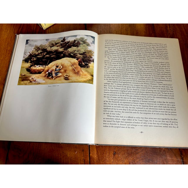 Paper 1940 First Edition "Modern American Painting" Hardcover Book For Sale - Image 7 of 12