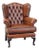 Leather Chesterfield Wingchair For Sale