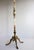 Italian Ornate Antique Brass & Onyx Square Marble Coat Hat Rack Hall Tree Stand For Sale - Image 14 of 14
