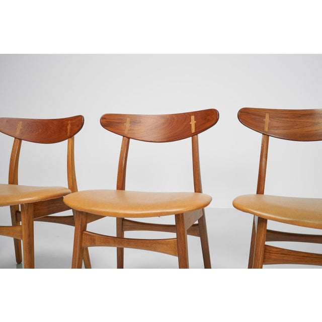 1950s CH30 Dining Chairs by Hans J. Wegner, 1950s, Set of 6 For Sale - Image 5 of 15