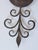 1990s Vintage Wrought Iron Wall Sconces-a Pair For Sale - Image 5 of 12