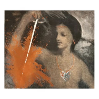 Fendente, 1990 Omar Galliani For Sale