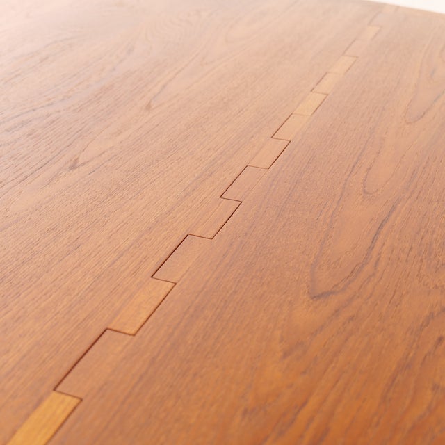 1960s Teak Dining Table by Kurt Ostervig & Carl Madsen for P. Jeppesen Møbelfabrik, 1960s For Sale - Image 5 of 12