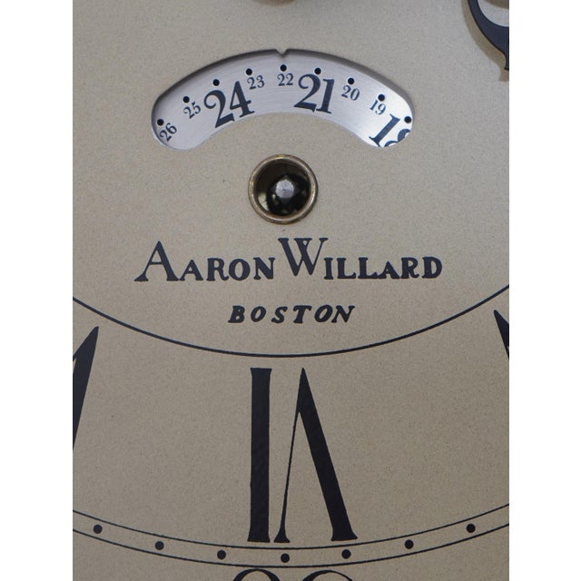 Seth Thomas Willard Mahogany Tall Case Grandfather Clock For Sale - Image 15 of 18