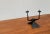Black Mid-Century Brutalist Wrought Iron Candle Holder by David Palombo, 1960s For Sale - Image 8 of 18