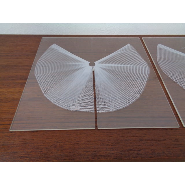 German Wing Object Sculpture in Acrylic Glass by Heinz Mack, 1980 For Sale - Image 11 of 14