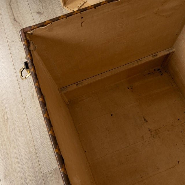 20th Century Malle Haute in Monogram Canvas from Louis Vuitton, France, 1910s For Sale - Image 16 of 18