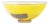 Bertil Vallien Kosta Boda “Satellite” Yellow Glass Bowl For Sale