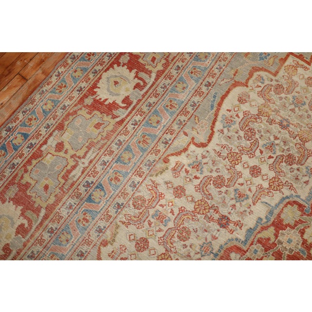 Zabihi Collection Antique Persian Doroksh Rug For Sale - Image 4 of 6
