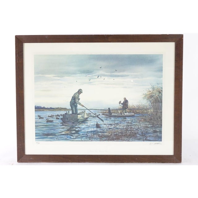 Pick up Time Barnegat Bay Signed Print of Original Watercolor Painting by Artis For Sale - Image 9 of 10