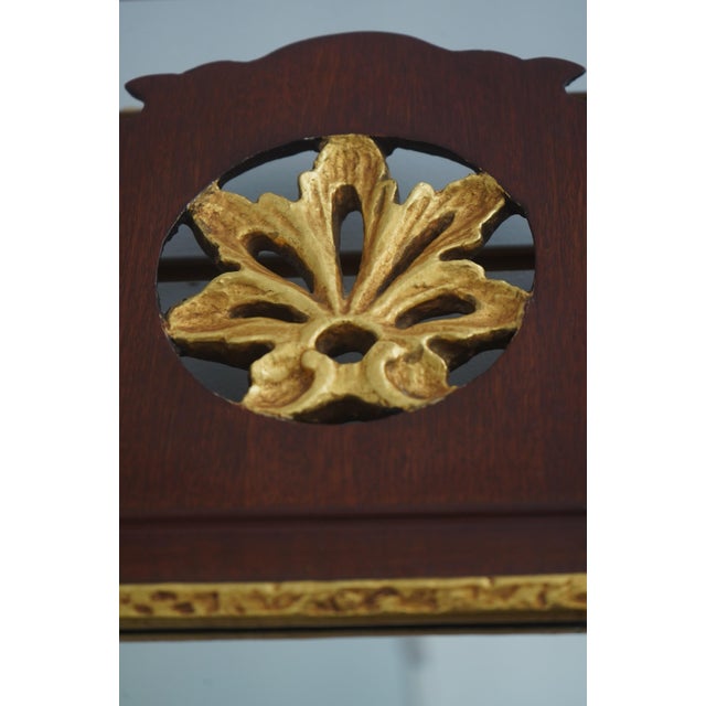 Friedman Brothers Colonial Williamsburg Chippendale Mahogany Mirror For Sale - Image 10 of 13