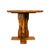 Vintage Knotty Pine Pedestal Table With Rope Edge Detail For Sale - Image 13 of 16