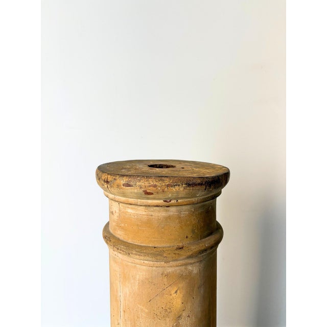 Antique Gustavian Column Plinth, 1890s For Sale - Image 9 of 10