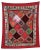 Vintage Embroidered Uzbek Wall Hung Patchwork Tapestry, 1920s For Sale