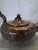 1900s English Birmingham Sterling Silver Repoussé Teapot by Maleham & Yeomans For Sale - Image 4 of 9