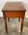 Late 19th Century Antique Early American Turned Wood Side Table For Sale - Image 5 of 10