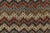 Tribal 2010s Rug & Kilim’s Antique Tribal Style Rug in Red, Blue, Brown & White Patterns For Sale - Image 3 of 8