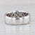 2010s 1.20ctw Pave Diamond Ring 14k White Gold Size 7.25 Wedding Anniversary Band For Sale - Image 5 of 8