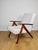 Brown Vintage B-310 VAR Armchair in White Bouclé and Wood, 1970s For Sale - Image 8 of 12