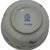 Vintage Herend Blue Garland PBG Covered Sugar Bowl Bonbonniere Rose Finial Model 1162 Hungary C. 1980s For Sale In Palm Springs - Image 6 of 6