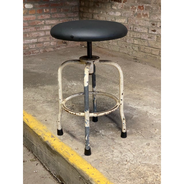 Industrial Adjustable Stool For Sale - Image 12 of 12