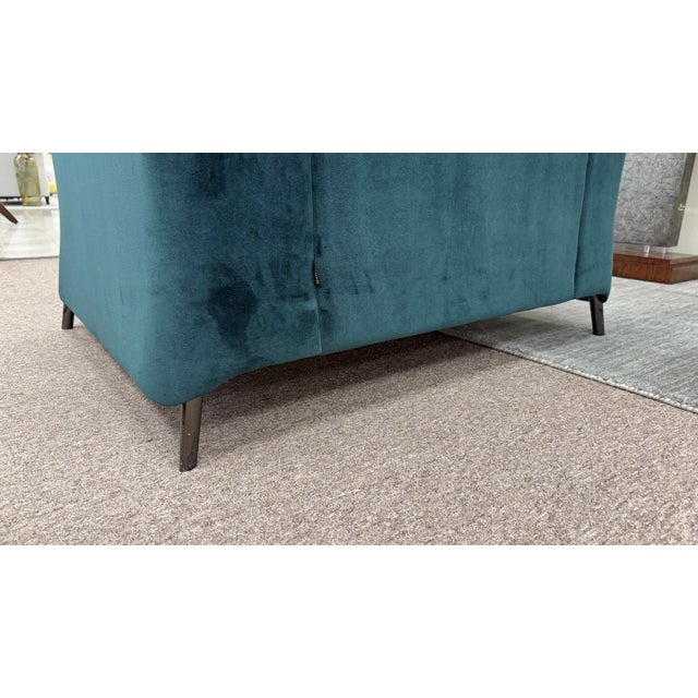 Natuzzi Italia La Scala Tufted Lounge Chair For Sale - Image 9 of 12