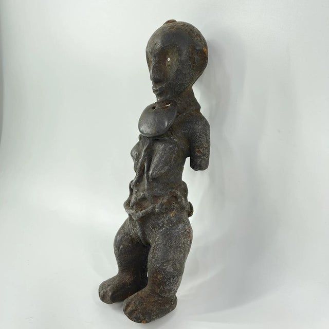 Early 20th Century Early 20th Century Nyamwezi Wood Fetish Figure Tanzania For Sale - Image 5 of 7