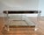 Octagonal Lucite and Chrome Coffee Table from Maison Jansen Circa 1970 For Sale - Image 6 of 12