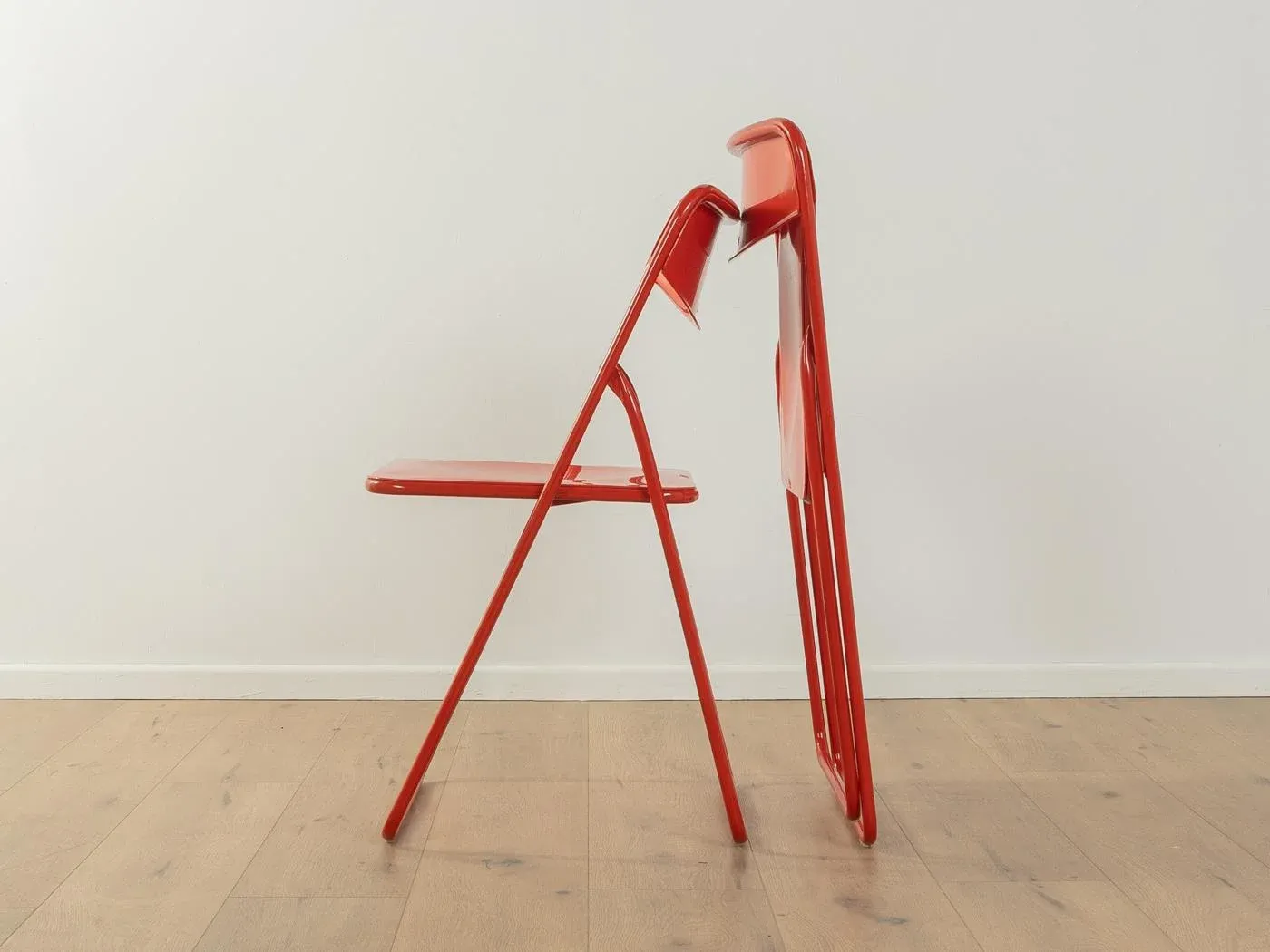 IKEA – Niels Gammelgaard – 椅子– TED –（一脚） Ted Folding Chairs by Niels Gammelgaard for Ikea, 1970s, Set of 2