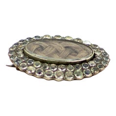 Silver Brooch with Minas Novas Design For Sale