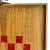 Mid 20th Century Vintage Hand-Painted Wooden Checkerboard With Original Red and Black Game Pieces For Sale - Image 5 of 7