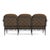 Brown Jordan Brown Jordan Calcutta Sofa, Textured Pewter frame with Fusion Moccasian fabric For Sale - Image 4 of 11