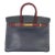 Vintage Rouge H Bleu Marine Courchevel Birkin 35 GHW For Sale