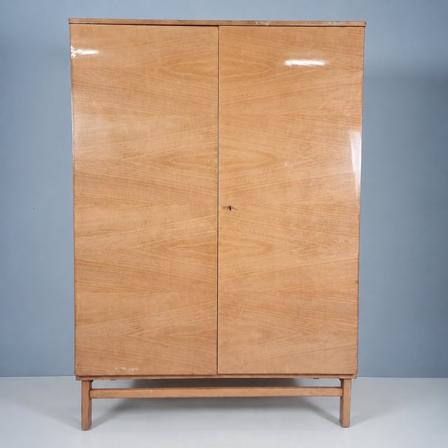 Vintage Wardrobe in Ash, 1970s For Sale - Image 11 of 11